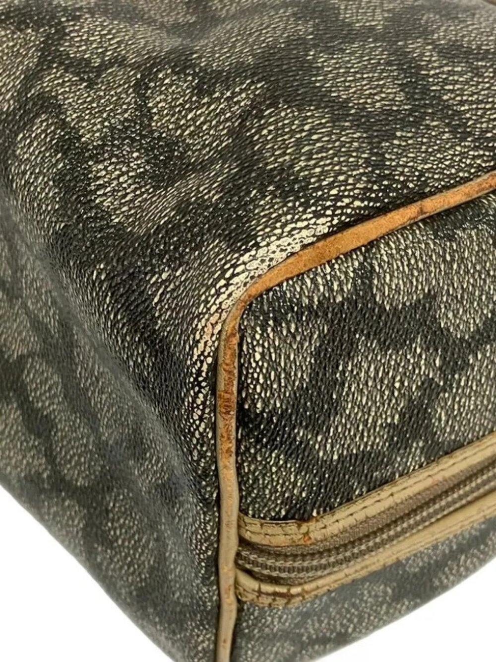 YvesSaintLaurent Beige Brown PVC Leather Handbag - Picture 6 of 14